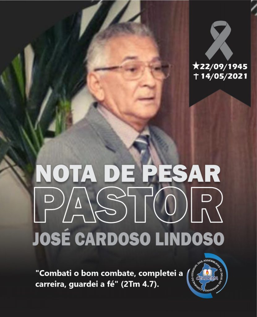 Nota de Pesar_Pr Jose Cardoso Lindoso